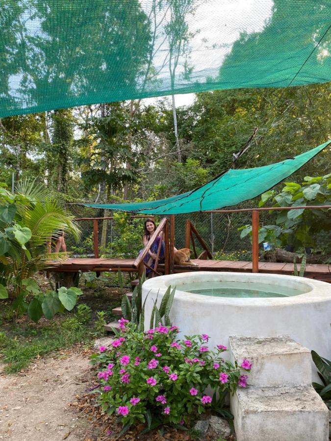 Malinche Cafe In Coba Tulum Leilighet Eksteriør bilde